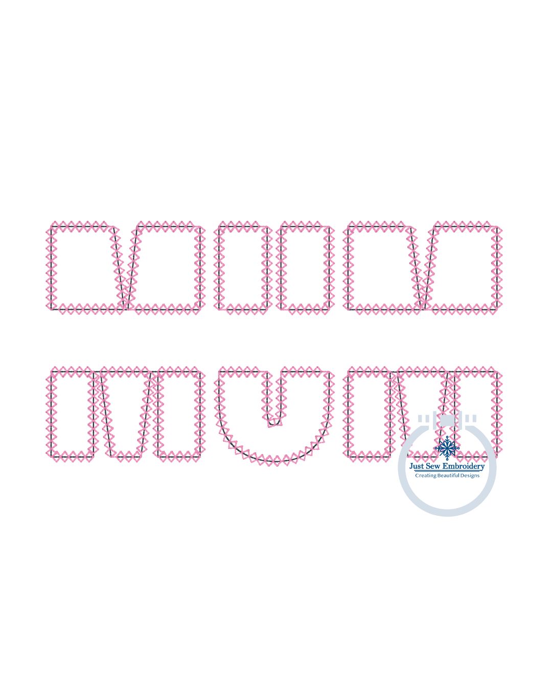MUM Split Applique Embroidery Design Diamond Stitch Mother's Day Thanksgiving Gift Three Sizes 5x7, 6x10, and 8x12 Hoop