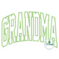 Grandma Arched Applique Embroidery Design Satin Edge Stitch Mother's Day Gift Four Sizes 8x8, 6x10, 7x12 8x12 hoop
