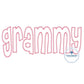 Grammy Embroidery Design 3 Finishing Stitches Two Sizes Grandma Mother's Day Gift 8x12 and 5x7 hoops