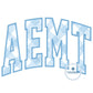 AEMT Arched Satin Applique Embroidery Design Advanced EMT Six Sizes 5x7, 8x8, 9x9, 6x10, 7x12, and 8x12 Hoop