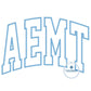 AEMT Arched Satin Applique Embroidery Design Advanced EMT Six Sizes 5x7, 8x8, 9x9, 6x10, 7x12, and 8x12 Hoop