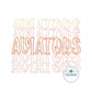 AVIATORS Repeat Bean Stitch Embroidery Design Four Sizes 5x7, 8x8, 6x10, 7x12, and 8x12 Hoop