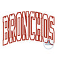 Bronchos Arched Embroidery Applique Design Machine Embroidery Satin Edge Four Sizes 9x9, 6x10, 7x12, and 8x12 Hoop