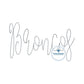 Broncos Chenille Yarn Applique Embroidery Design Five Sizes 5x7, 8x8, 9x9, 6x10, and 7x12 Hoop