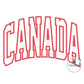 CANADA Arched Applique Embroidery Satin Stitch Five Sizes 5x7, 8x8, 6x10, 7x12, and 8x12 Hoop