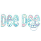 Dee Dee Applique Embroidery Design ZigZag Edge Stitch Grandma Mother's Day Gift 8x12 Hoop