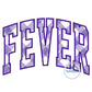 FEVER Arched Applique Embroidery Design Machine Embroidery Satin Edge Six Sizes 5x7, 8x8, 9x9, 6x10, 7x12, and 8x12 Hoop
