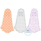 Ghost Trio Applique Embroidery Design Blanket Stitch Halloween Five Sizes 5x7, 8x8, 9x9, 6x10, and 7x12 Hoops