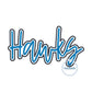 Hawks Puff 3D Foam Satin Outline Embroidery Design Five Sizes 5x7, 8x8, 9x9, 6x10, and 7x12 Hoop