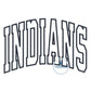 INDIANS Arched Applique Embroidery Design Machine Embroidery Satin Edge Five Sizes 8x8, 9x9, 6x10, 7x12, and 8x12 Hoop