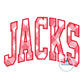 JACKS Arched Applique Embroidery Design Machine Embroidery Satin Edge Six Sizes 5x7, 8x8, 9x9, 6x10, 7x12, 8x12 Hoop