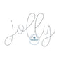 Jolly Chenille Yarn Applique Embroidery Machine Design Christmas Five Sizes 5x7, 8x8, 6x10, 7x12, and 8x12 Hoop