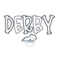 KY Kentucky DERBY Applique Embroidery Zigzag Stitch Two Sizes 6x10 and 8x12 Hoop