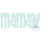 Mamaw Applique Embroidery Design Raggy Bean Stitch Grandma Mother's Day Gift 8x12 Hoop