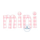 Mini Applique Embroidery Design Raggy Edge Stitch Grandma Mother's Day Gift Three Sizes 5x7, 6x10, and  8x12 Hoop