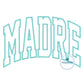 Madre Arched Applique Embroidery Design Satin Edge Stitch Mother's Day Gift Five Sizes 5x7, 8x8, 6x10, 7x12, 8x12 hoop