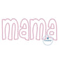 Mama Applique Embroidery Design Diamond Edge Three sizes Mother's Day Gift 5x7 6x10 8x12 Hoop