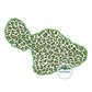 Maui Satin Outline Applique Embroidery Design Eight Sizes hat, 4x4, 6x6, 5x7, 8x8, 6x10, 7x12, and 8x12 Hoop