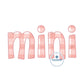 Mini Applique Embroidery Design Diamond Edge Stitch Grandma Mother's Day Gift Three Sizes 5x7, 6x10, and  8x12 Hoop