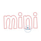 Mini Applique Embroidery Design Diamond Edge Stitch Grandma Mother's Day Gift Three Sizes 5x7, 6x10, and  8x12 Hoop