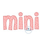 Mini Applique Embroidery Design Satin Edge Stitch Grandma Mother's Day Gift Three Sizes 5x7, 6x10, and  8x12 Hoop