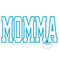 Momma Academic Satin Applique Embroidery Machine Design Five Sizes 5x7, 8x8, 9x9, 6x10, and 7x12 Hoop