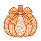 Pumpkin Cute Print Ruffle Pumpkin Fall PNG Hand Drawn Digital File