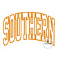 Southern Arched Outline Embroidery Machine Design Satin Stitch four Sizes 9x9, 6x10, 7x12, and 8x12 Hoop