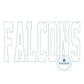Tall Academic Blanket Stitch Applique Embroidery Font Six Sizes 3, 4, 5, 6, 7, and 8 Inch, plus Native BX