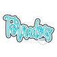 Tornadoes Double Layer Script Applique Embroidery Satin Stitch Three Sizes 9x9, 6x10, and 7x12 Hoop