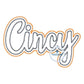 Cincy Cincinnati Applique OH Ohio Zigzag Machine Embroidery Two Layer Five Sizes 5x7, 8x8, 6x10, 7x12, and 8x12 Hoop