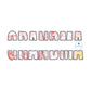 Grandma Split Applique Embroidery Design Diamond Edge Stitch Mother's Day Gift Two Sizes 5x12 and 5x14