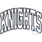KNIGHTS Arched Applique Embroidery Design Satin Stitch Four Sizes 8x8, 6x10, 7x12, 8x12 Hoops
