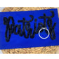 Patriots Chenille Yarn Applique Embroidery Design Four Sizes 5x7, 8x8, 6x10, and 7x12 Hoop