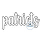 Patriots Single Layer Applique Embroidery Zigzag Stitch Design Machine Embroidery Two Sizes 6x10, 8x12 Hoop