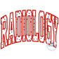 RADIOLOGY Arched Satin Outline Embroidery Three Sizes 6x10, 7x12, and 8x12 Hoop