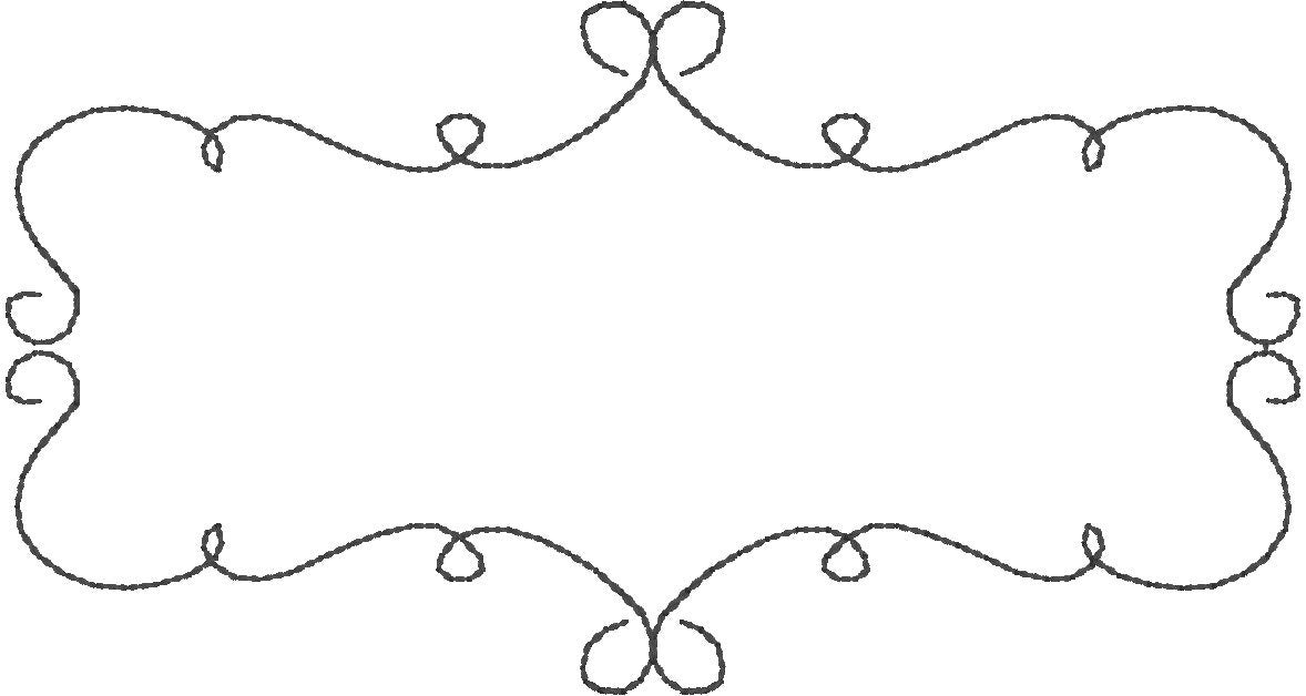 Monogram Frames Whimsical Embroidery 4x4 Name Borders 3 Designs 2 Stitch Styles Total 6 Designs