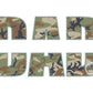 Applique Dad Zigzag Embroidery Design Father's Day Gift Four Sizes 4x4, 5x7, 6x10, and 8x12 Hoop