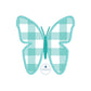 Butterfly Applique Embroidery Design File Machine Embroidery Satin Edge, Zigzag Edge, and Stem Edge 4x4 Hoop