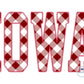 Iowa Varsity Applique Embroidery Diamond Stitch Four Sizes 5x7, 8x8, 6x10, 8x12 hoop IA